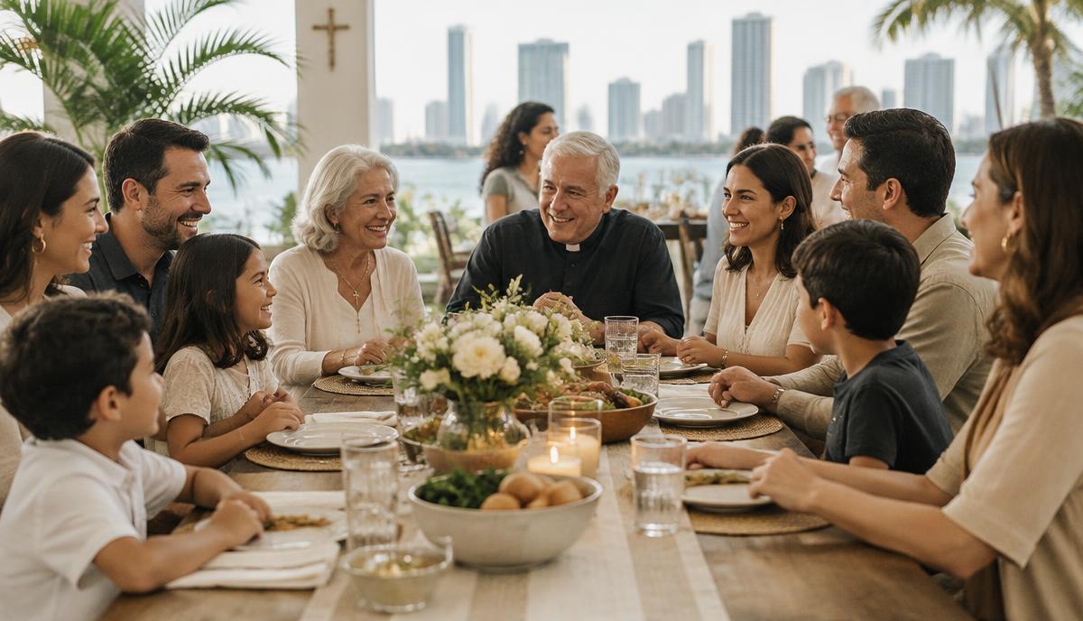 The Family Advent Table gathering